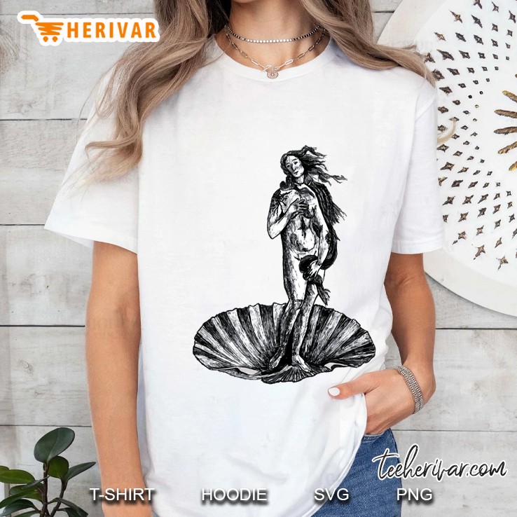 Stylized Venus De Milo Ladies Tee