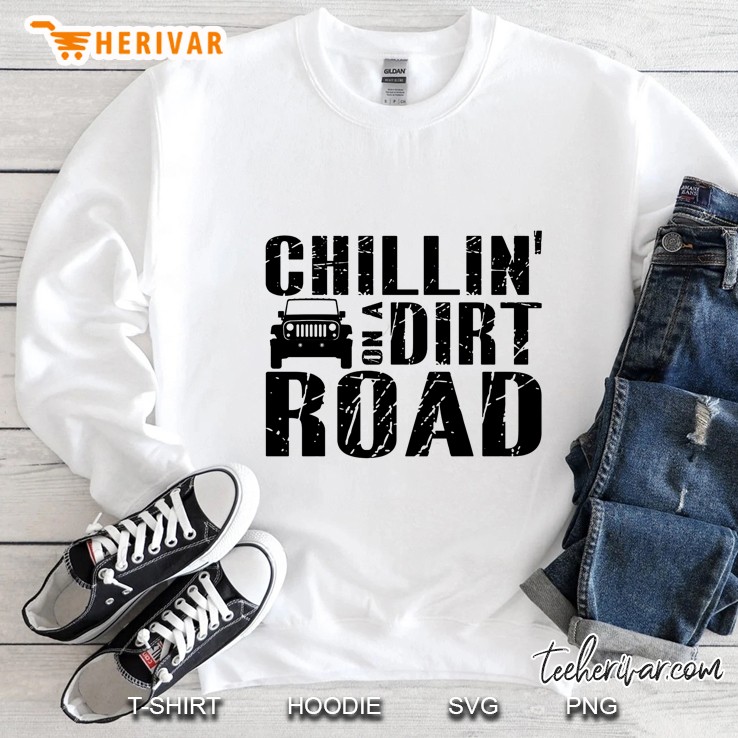 Chillin' On A Dirt Road Jeep Silhouette Version Mugs