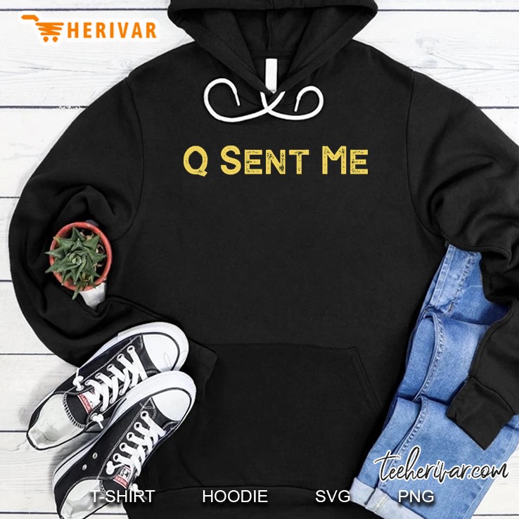 Grunge Q Sent Me Qanon Hoodie