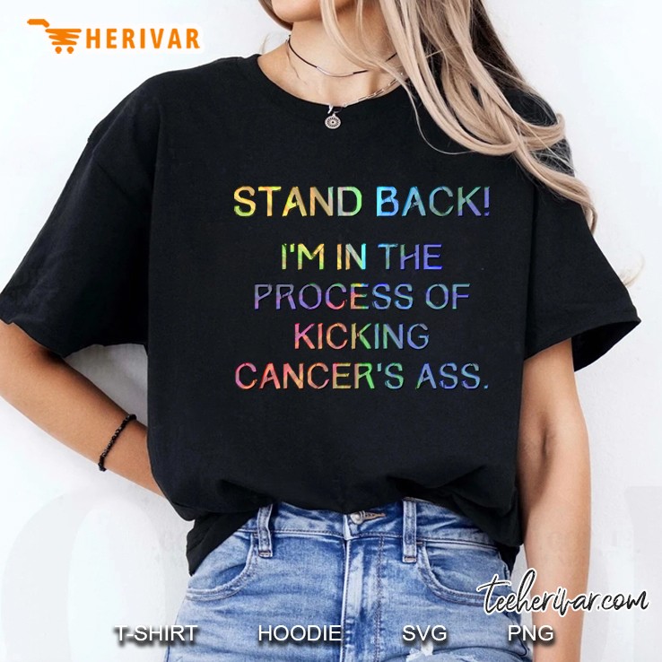 Kicking Cancer&39;S Ass Ladies Tee