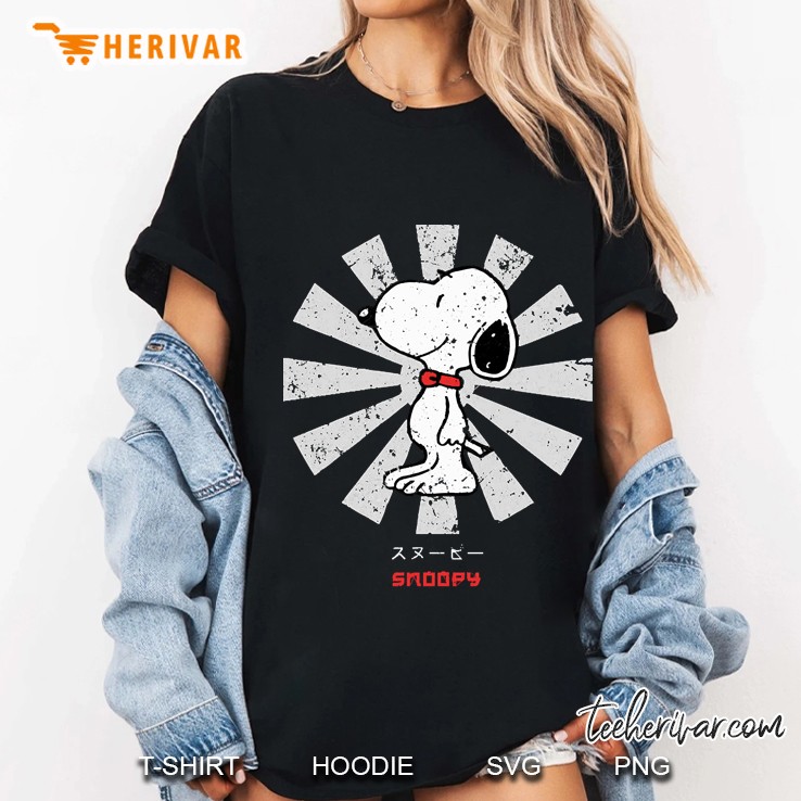 Snoopy Retro Japanese Ladies Tee
