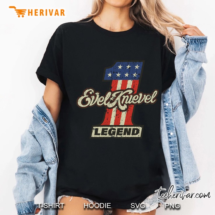 Evel Knievel Legend Ladies Tee