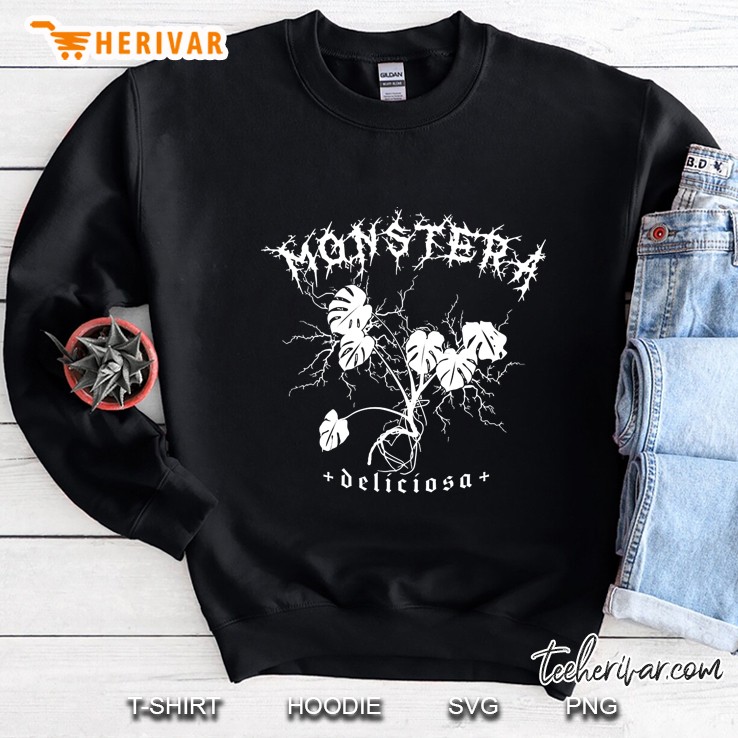 Hot Tropic Collection Monstera Deliciosa Sweatshirt