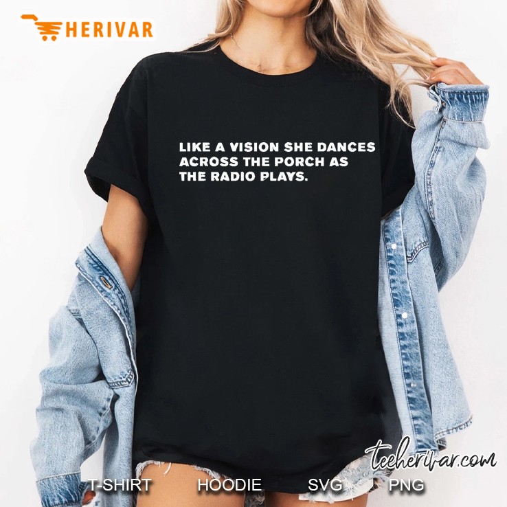 Bruce Springsteen Quote Ladies Tee
