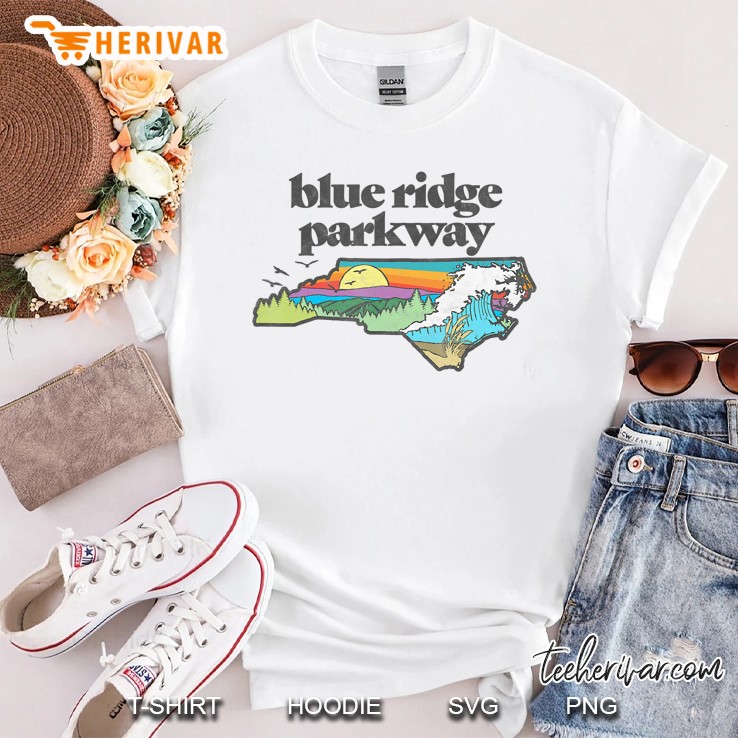 Blue Ridge Parkway North Carolinaretro Nature Shirt