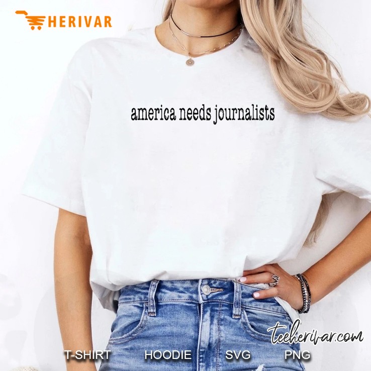 America Needs Journalists Ladies Tee