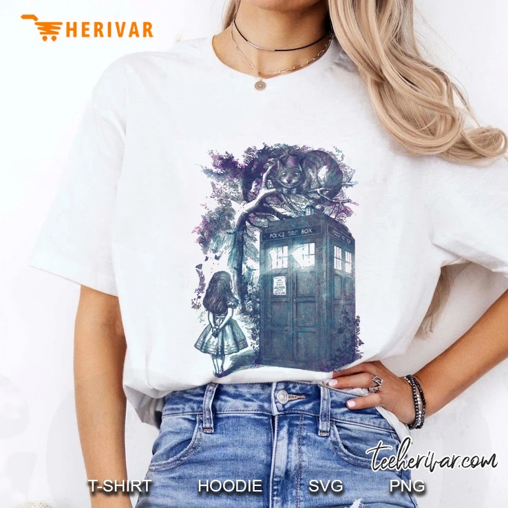 Who Is In Wonderland Ladies Tee