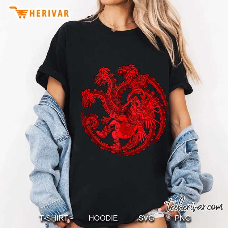 Quetzalcoatl The Aztec Feathered Serpent Of Ancient Mexico Tank Top Ladies Tee