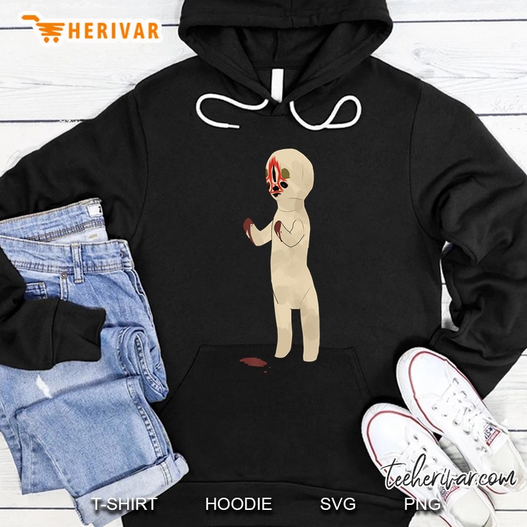 Scp 173 Peanut Containment Breach Scary Hoodie