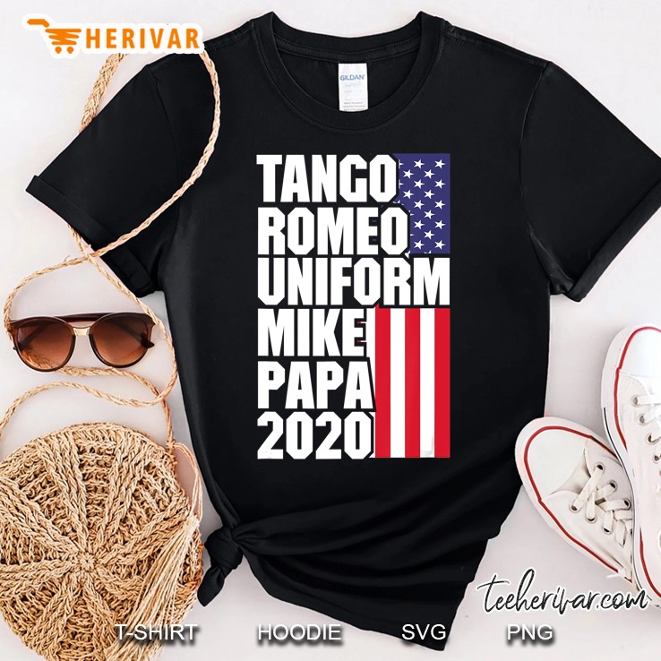 Trump 2020 Phonetic Alphabet Military Style Code Shirt