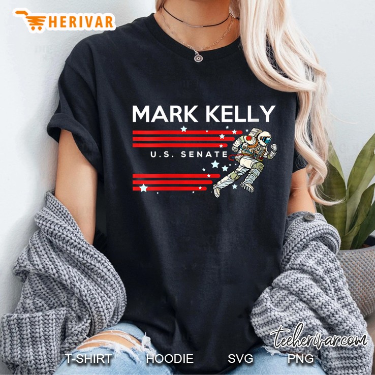 Womens Mark Kelly For Senate 2020 Arizona Senator Astronaut V-Neck Ladies Tee
