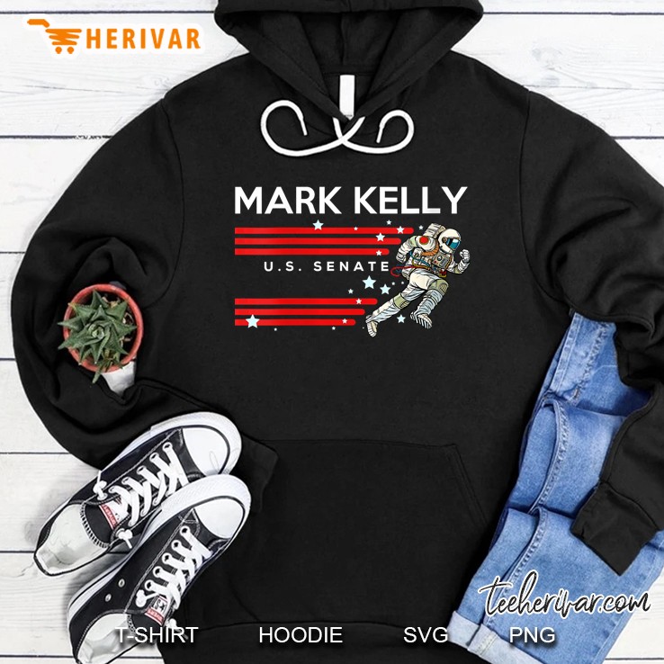 Womens Mark Kelly For Senate 2020 Arizona Senator Astronaut V-Neck Hoodie