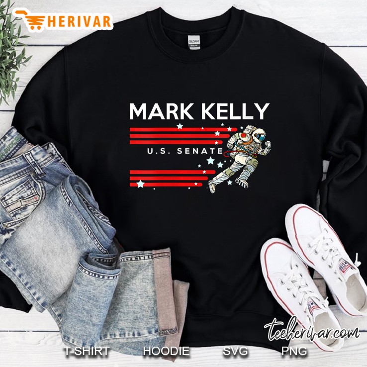 Womens Mark Kelly For Senate 2020 Arizona Senator Astronaut V-Neck Sweatshirt