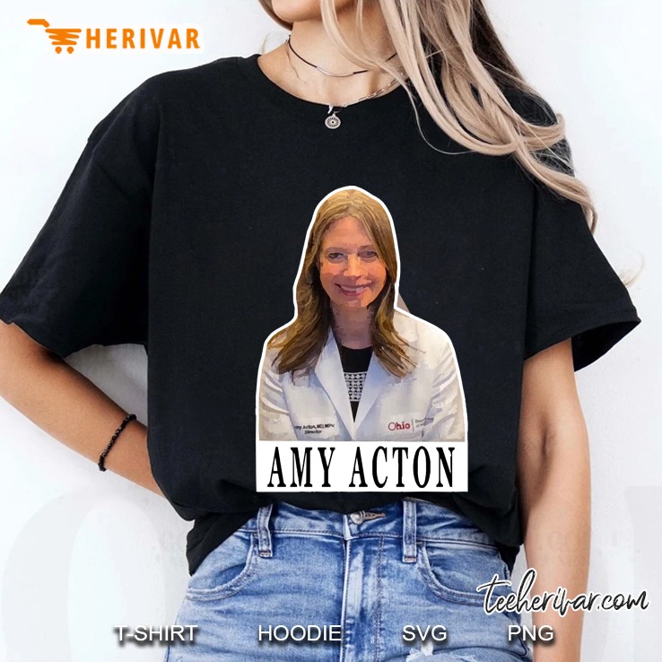 Doctor Amy Acton Ohio Health Director Not All Hero Wear Capes Hoodie