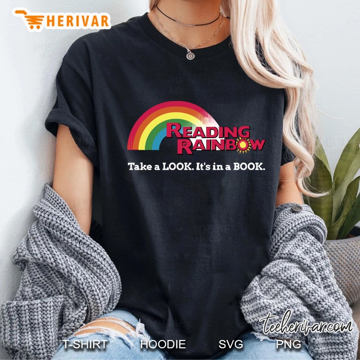 Reading Rainbow - Take A Look It&39;S In A Book Hoodie