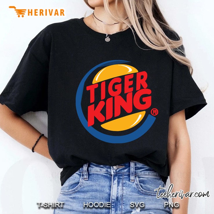 Tiger King Burger King Logo Parody Hoodie