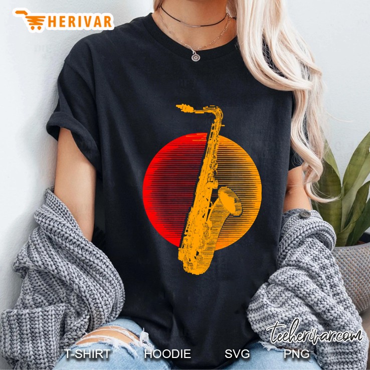 Sunny Saxophone Ladies Tee
