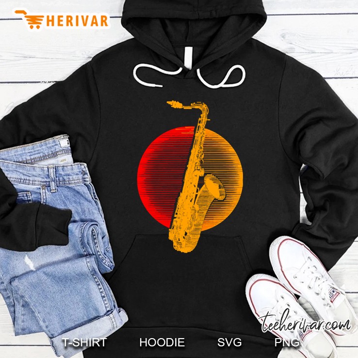 Sunny Saxophone Hoodie