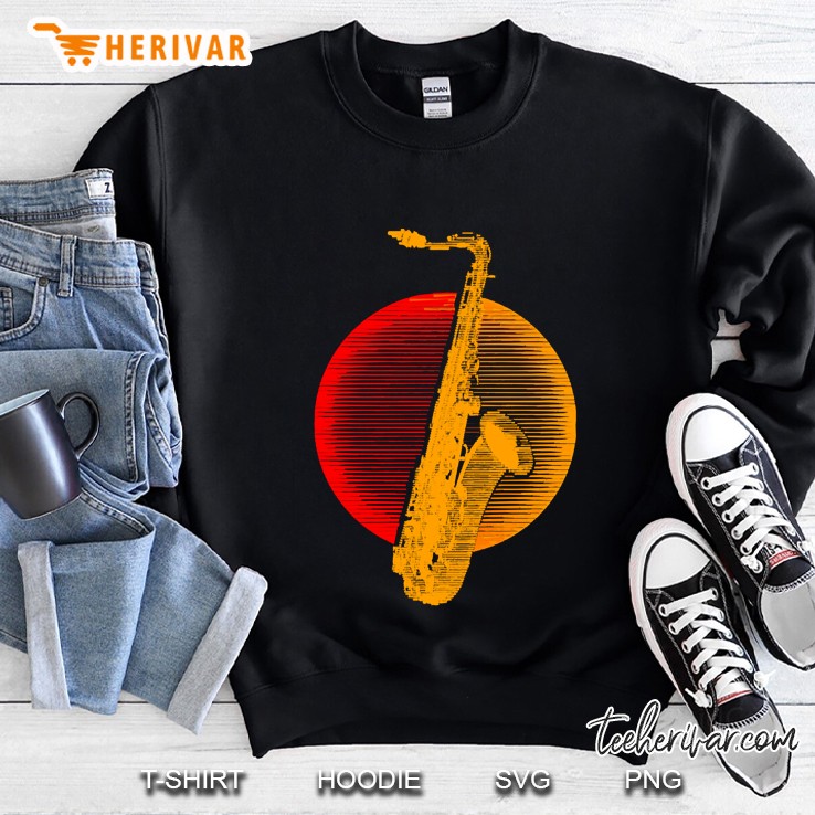 Sunny Saxophone Sweatshirt