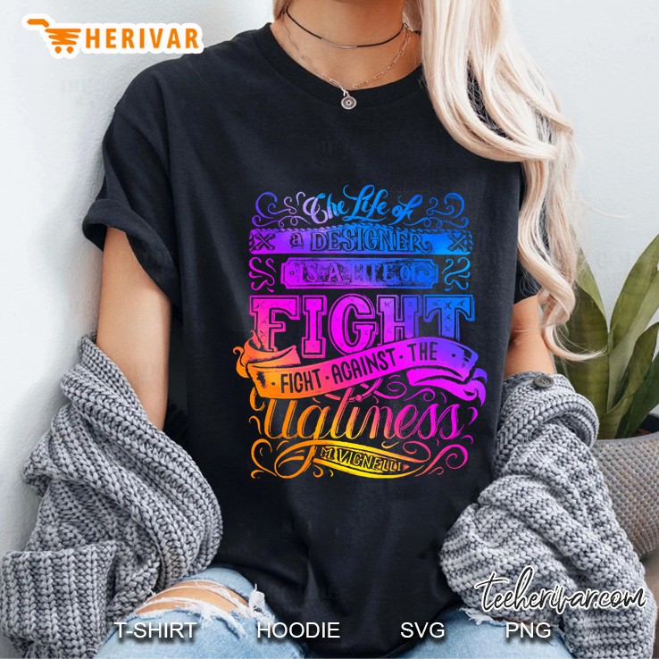 The Life Of Fight Against The Times Ladies Tee