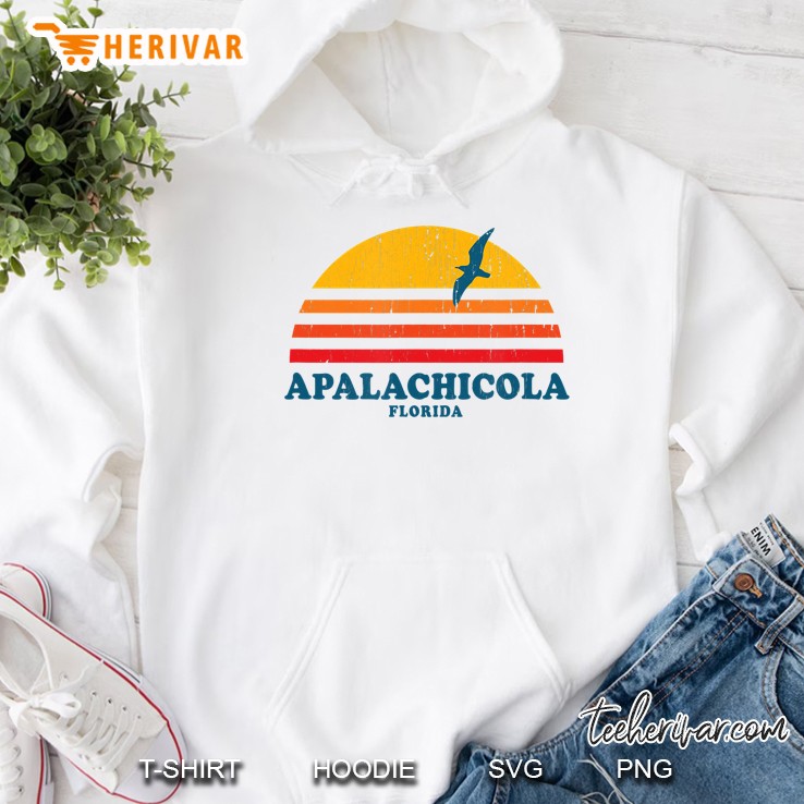 Apalachicola Florida Fl Vintage Graphic 70S Tee Mugs