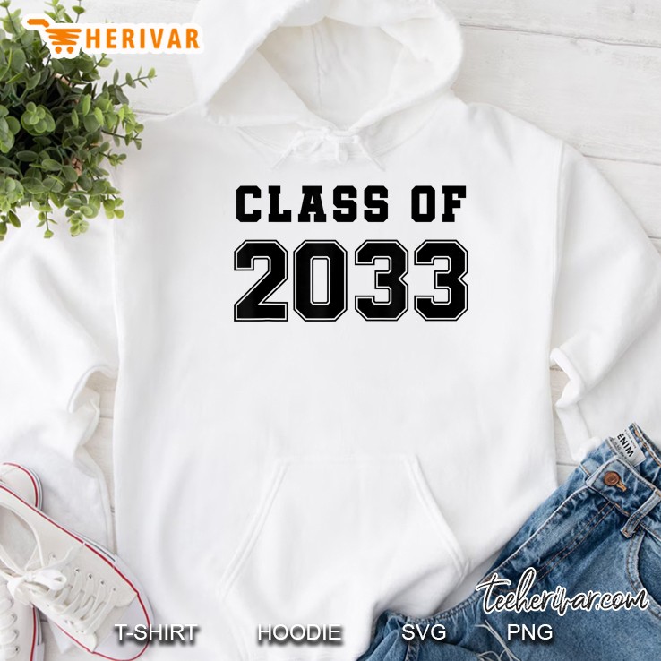 Class Of 2033 Grow With Me First Day Of School Shirt Mugs