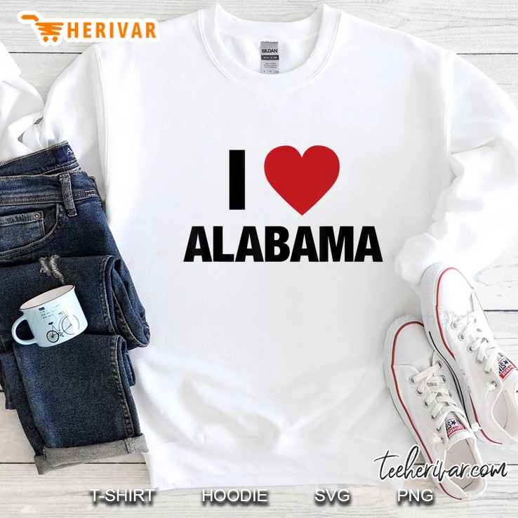 I Love Alabama For Men, Women Boys And Girls Mugs