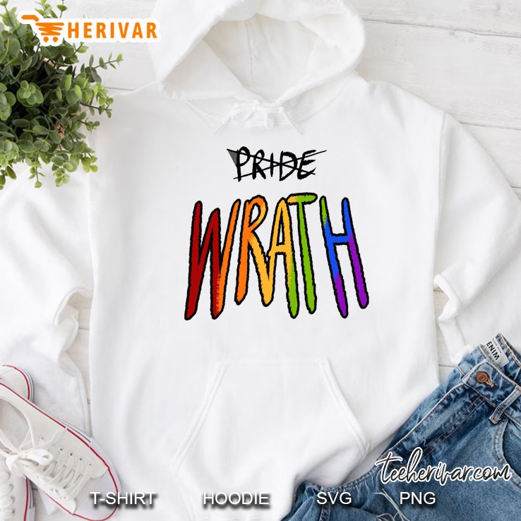 Gay Wrath Rainbow Hoodie