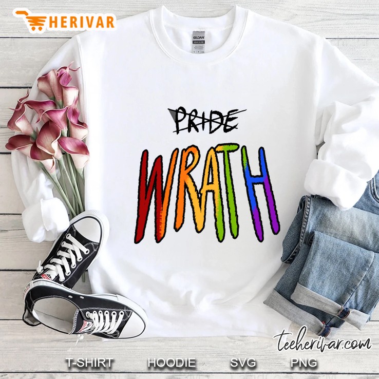 Gay Wrath Rainbow Sweatshirt