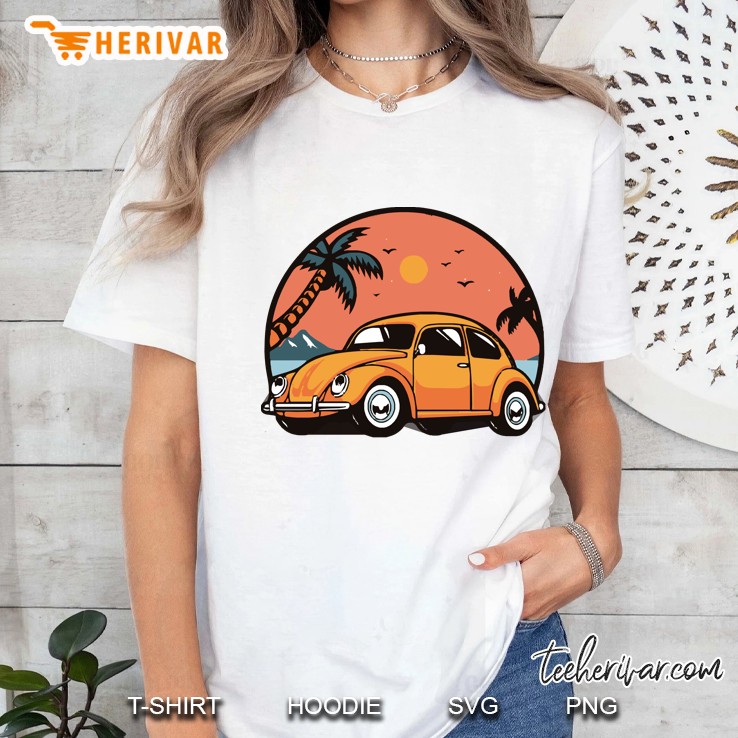 Beetle Car Summer Ladies Tee