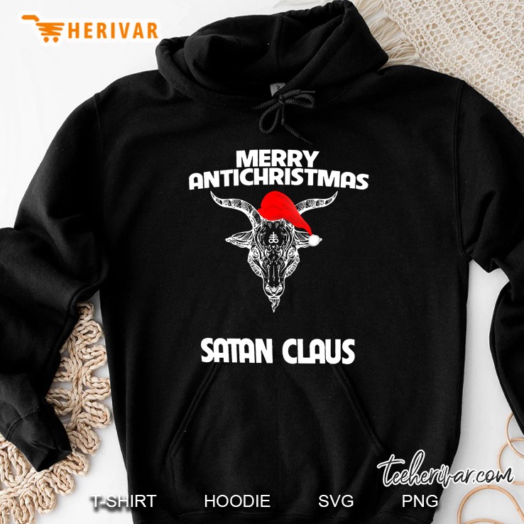 Merry Antichristmas Satan Claus Hoodie