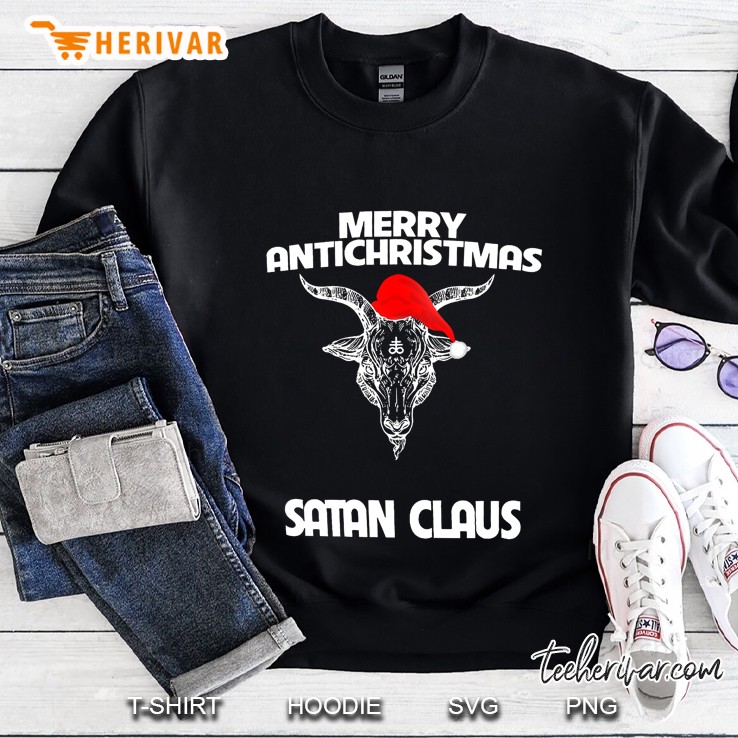 Merry Antichristmas Satan Claus Sweatshirt