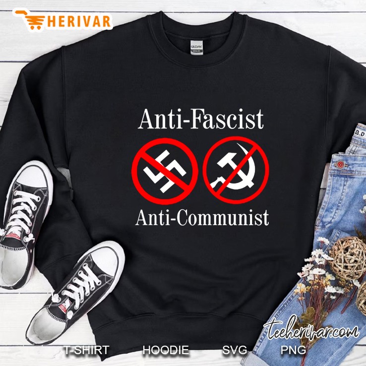Anti-Fascist Anti-Communist Sweatshirt