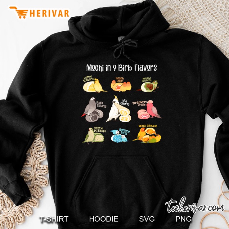 Bird Mochi Flavors Hoodie