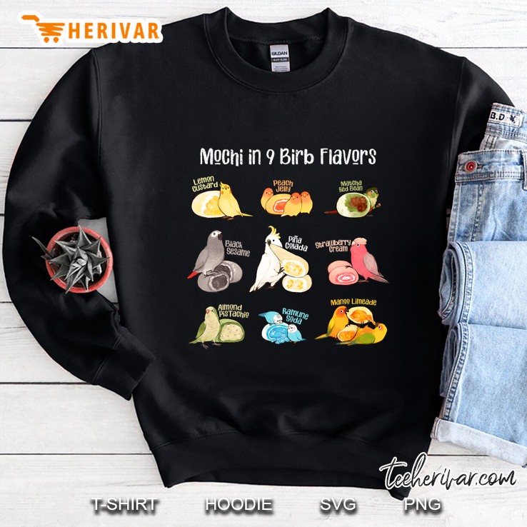 Bird Mochi Flavors Sweatshirt