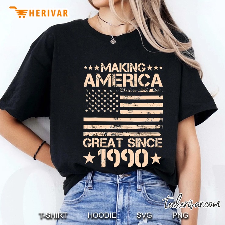 Born In 1990 30 Years Old Ladies Tee