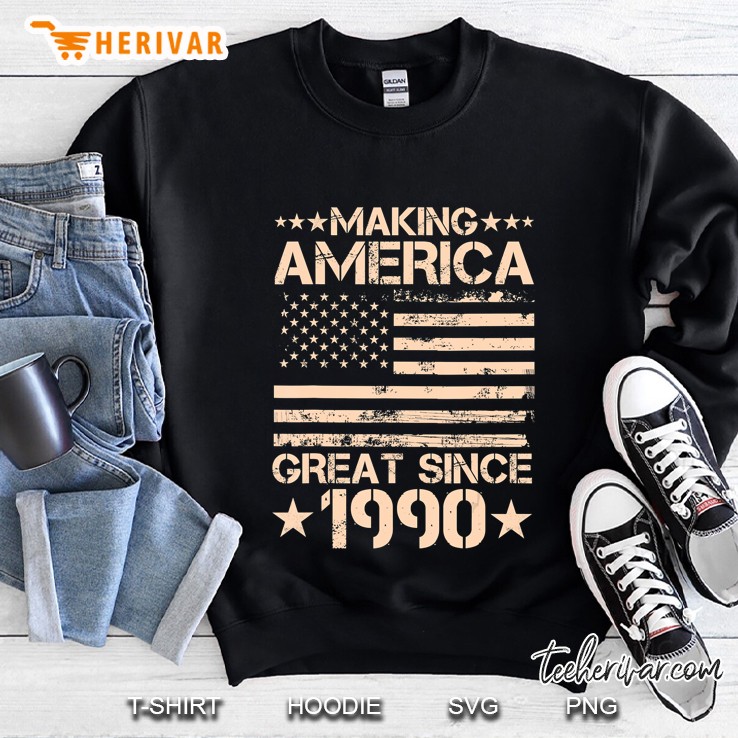Born In 1990 30 Years Old Sweatshirt