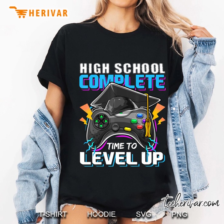 High School Complete Video Game Hoodie