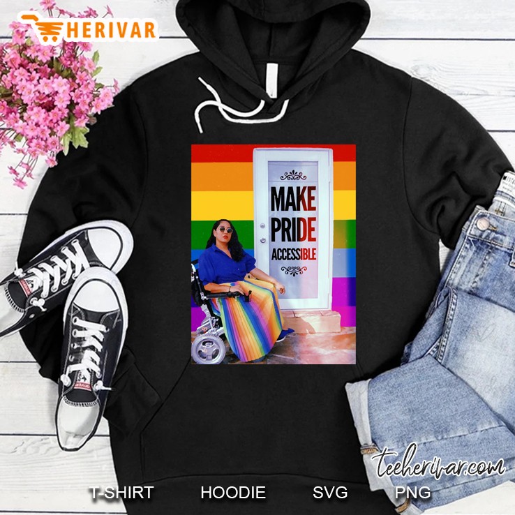 Make Pride Accessible Hoodie