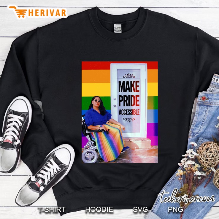 Make Pride Accessible Sweatshirt