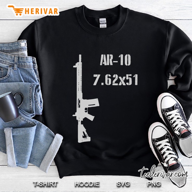 Ar 10 7 62x51mm 308 Rifle 2nd Amendment 7 62 Ar 15 Sweatshirt