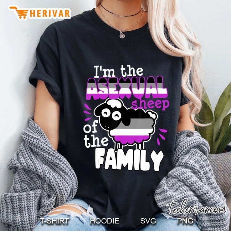 I Am The Asexual Sheep Of The Family Ladies Tee