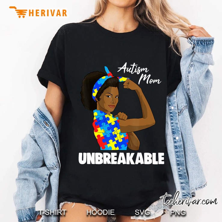 Autism Mom Unbreakable Version2 Hoodie