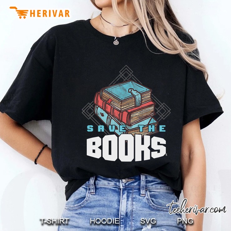 Save The Books Hoodie