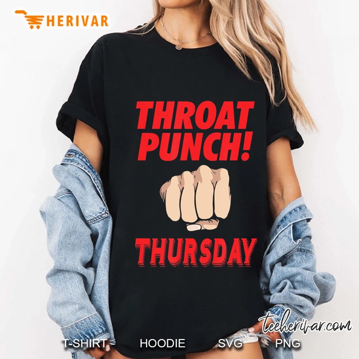 Throat Punch Thursday Ladies Tee
