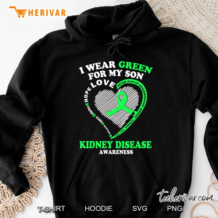 I Wear Green For My Son Kidney Disease Awareness Mugs