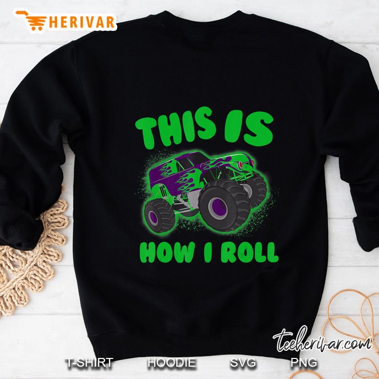 Monster Truck Shirt For Kids, Toddlers And Youth Sweatshirt