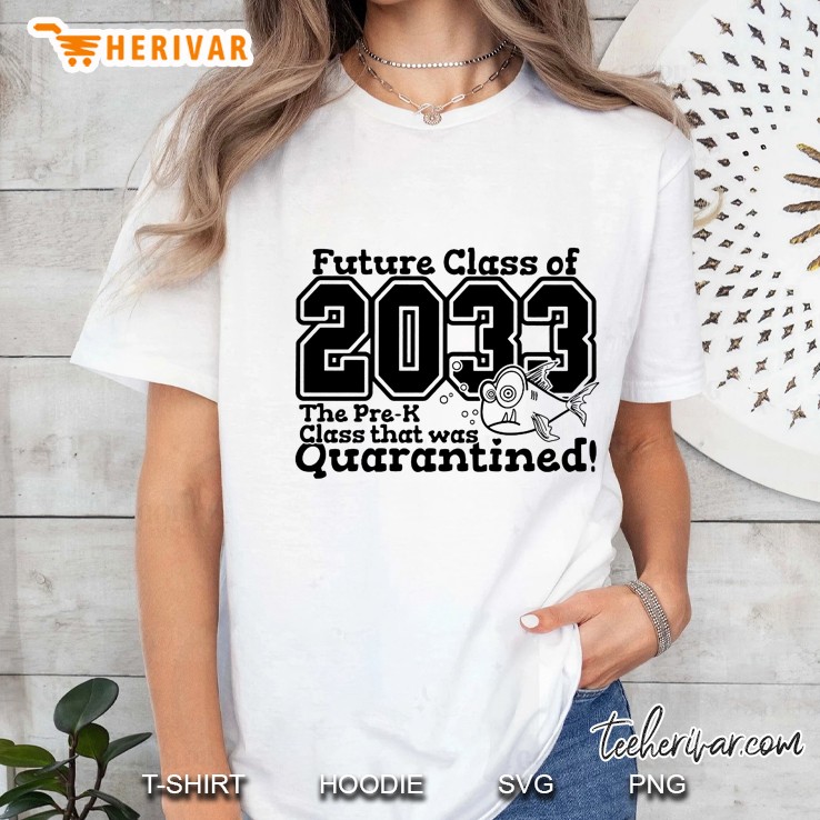 Future Class Of 2033 The Pre-K Class That Was Quarantined Ladies Tee
