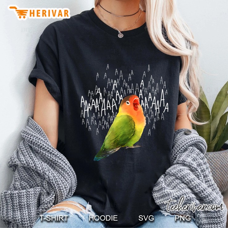 Screaming Fischer Lovebird Ladies Tee
