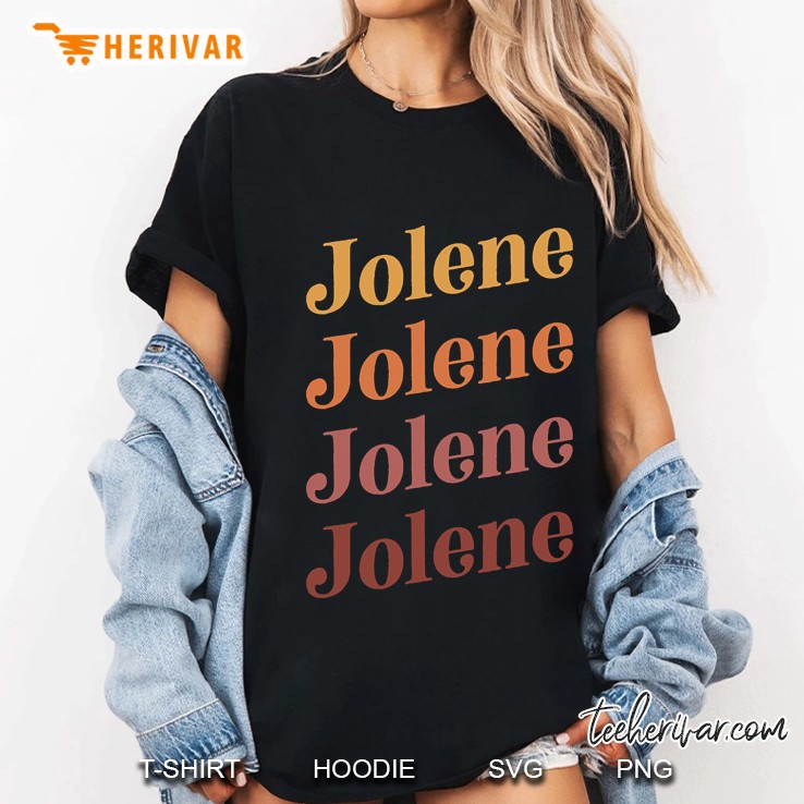 Jolene Retro Earth Toned Boho Design Hoodie